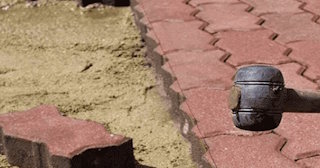 Укладка плитки на песок в Люберцах в октябре