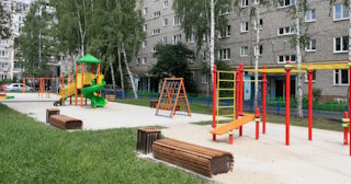 Благоустройство детской площадки во дворе от 1999 руб. в Люберцах