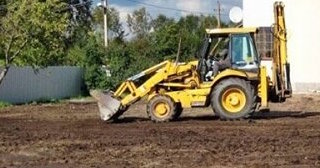 Выравнивание рельефа в Люберцах в октябре